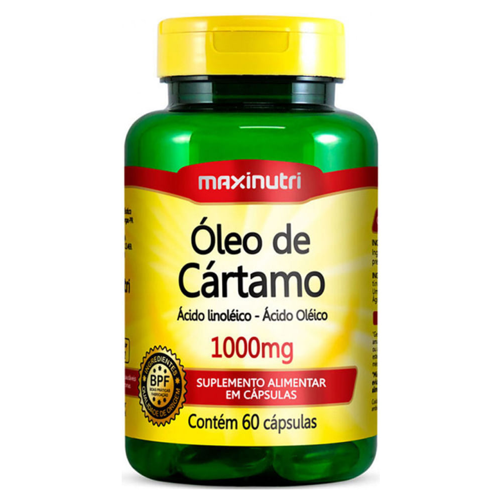 OLEO DE CARTAMO MAXNUTRI C/ 60