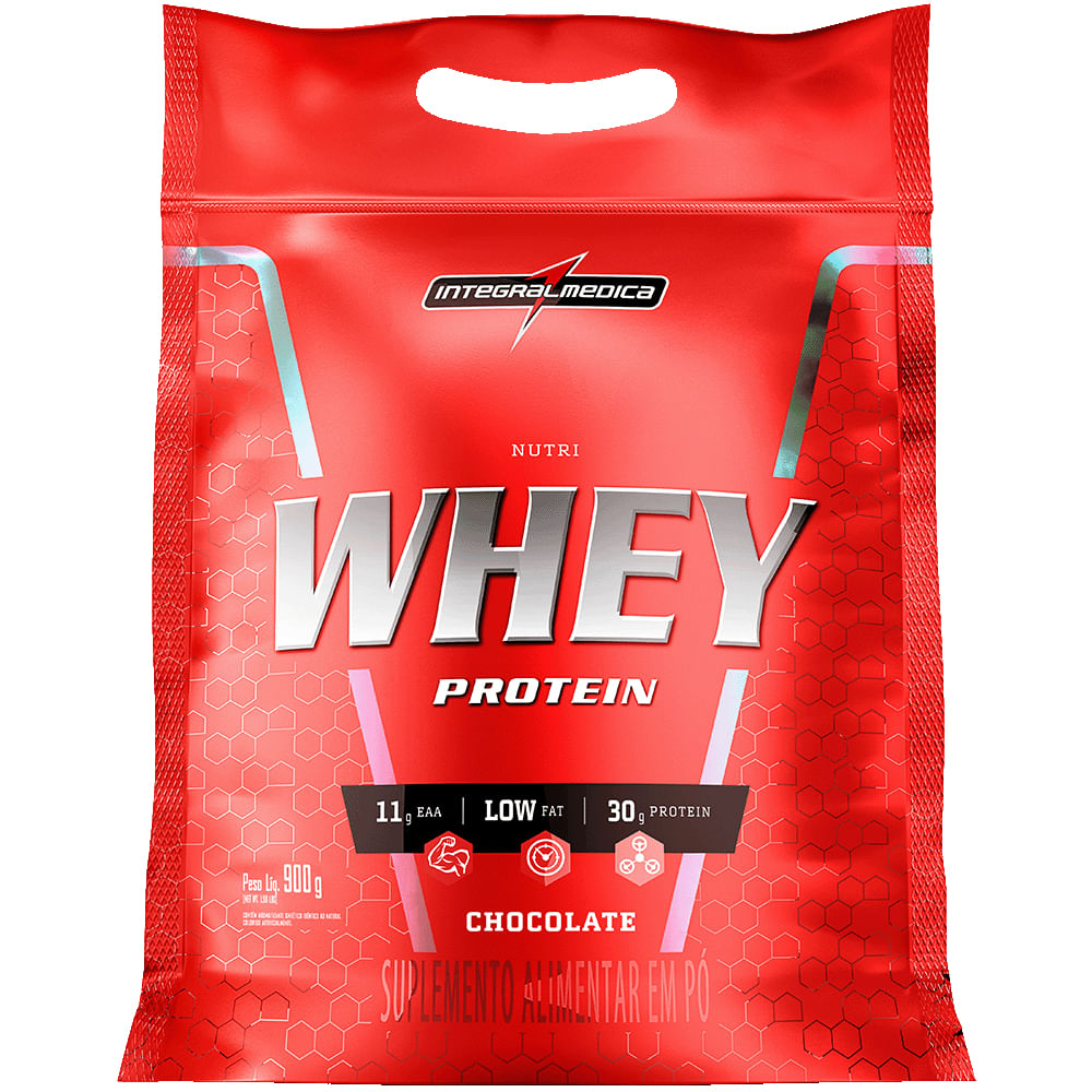 NUTRI WHEY PROTEN REFIL S/CHOCOL 907G
