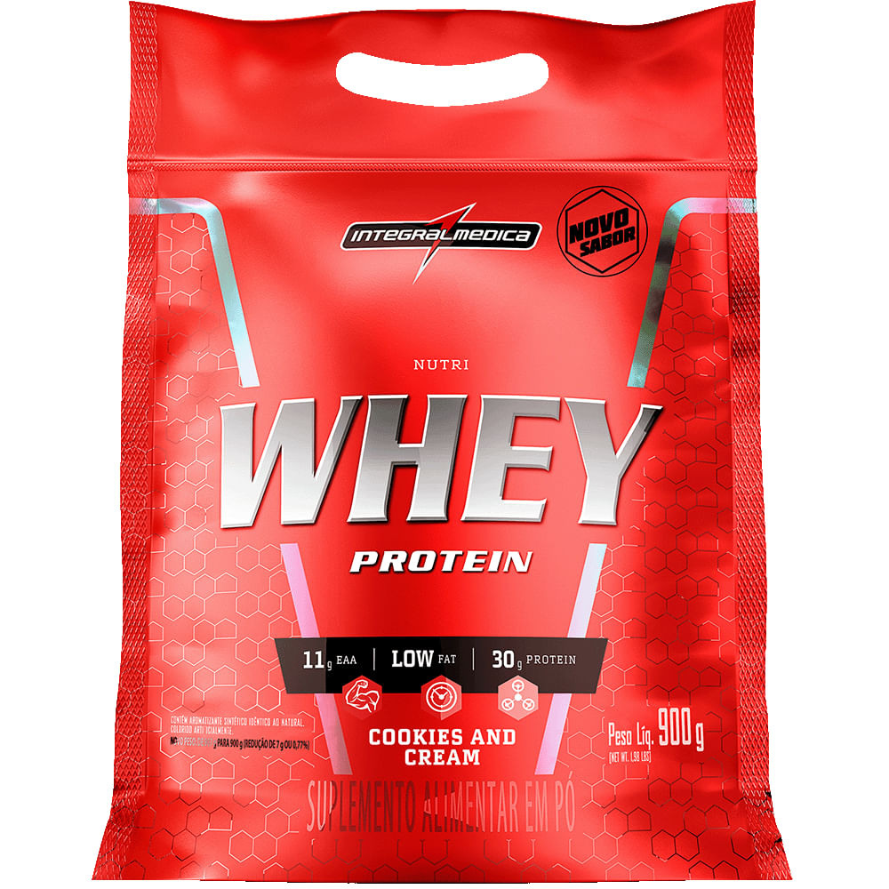 NUTRI WHEY PROTEIN COOKIES CREAM900G