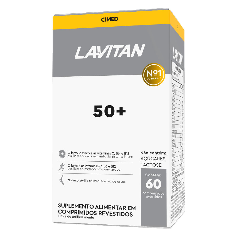 LAVITAN SENIOR C/60 DRAGEAS