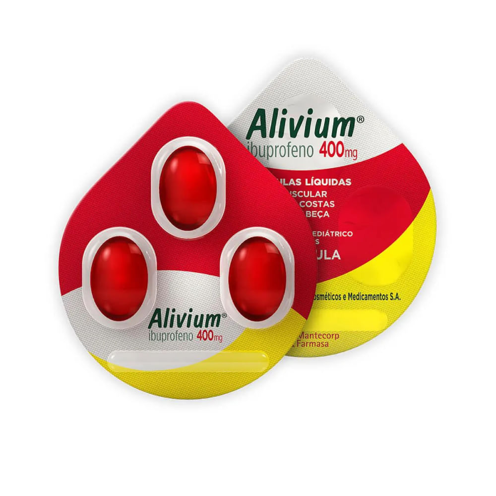 ALIVIUM 400MG C/ 3 GEL